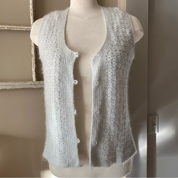 Beautiful handmade crochet vest - Picture 5 of 8